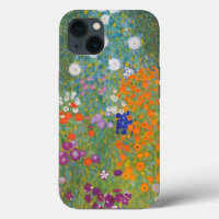 Gustav Klimt Flower Garden Cottage Nature