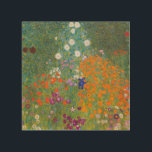 Gustav Klimt Flower Garden Cottage Nature Wood Wall Art<br><div class="desc">A beautiful garden painting - this is a classic painting by Gustav Klimt,  called Cottage Garden,  or Bauergarten,  1907,  which is a close up of a flower garden,  a colourful floral painting.</div>