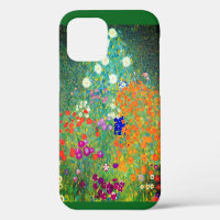 Gustav Klimt Flower Garden