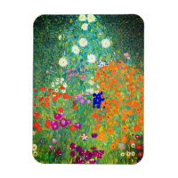 Gustav Klimt Flower Garden