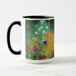 Gustav Klimt Flower Garden Mug<br><div class="desc">Coffee Mug featuring Gustav Klimt’s oil painting Flower Garden (1906). A beautiful garden of purple,  red,  white,  blue,  and orange flowers. A great gift for fans of Art Nouveau and Austrian art.</div>
