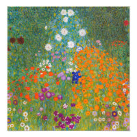Gustav Klimt - Flower Garden