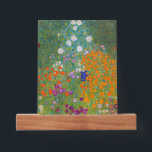 Gustav Klimt - Flower Garden Picture Ledge<br><div class="desc">Flower Garden - Gustav Klimt in 1905-1907</div>
