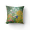 Gustav Klimt Flower Garden Pillow