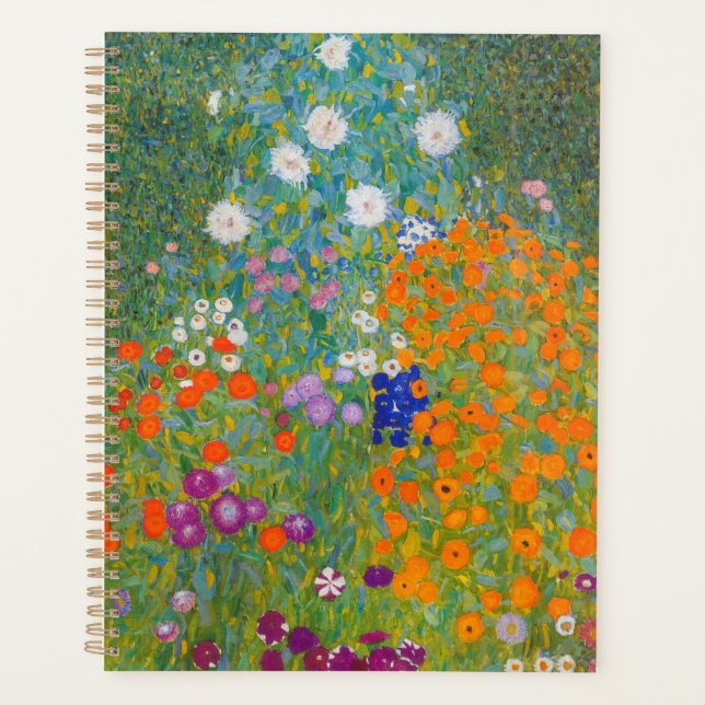 Gustav Klimt - Flower Garden Planner (Front)