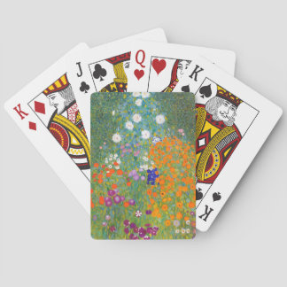 Gustav Klimt: Flower Garden Playing Cards