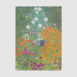 Gustav Klimt - Flower Garden Tissue Paper<br><div class="desc">Flower Garden - Gustav Klimt in 1905-1907</div>
