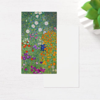 Gustav Klimt Flower Garden Vintage Art Nouveau