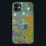 Gustav Klimt Flower Garden Vintage Art Nouveau Case-Mate iPhone Case<br><div class="desc">Gustav Klimt Flower Garden Vintage Art Nouveau Painting
1907 Fine Art Painting</div>