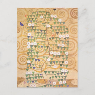 Gustav Klimt Frieze Tree of Life Postcard