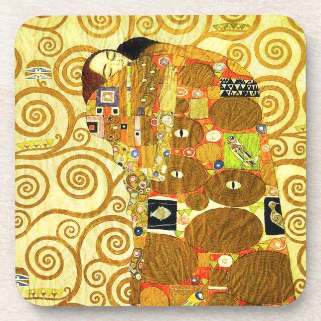 Gustav Klimt Fulfilment Coasters (Front)