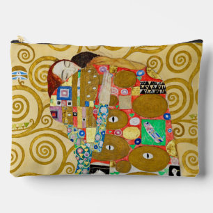 Gustav Klimt Fulfilment Nouveau Couple Accessory Pouch