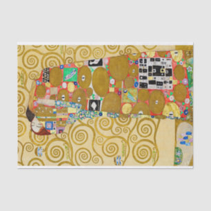 Gustav Klimt Fulfilment Nouveau Couple Tissue Paper
