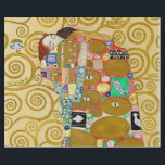 Gustav Klimt Fulfilment Nouveau Couple Wrapping Paper<br><div class="desc">Gustav Klimt,  Fulfilment 1910-1911 Art Nouveau Couple with Klimt's signature swirling design and beautiful gold painting.</div>