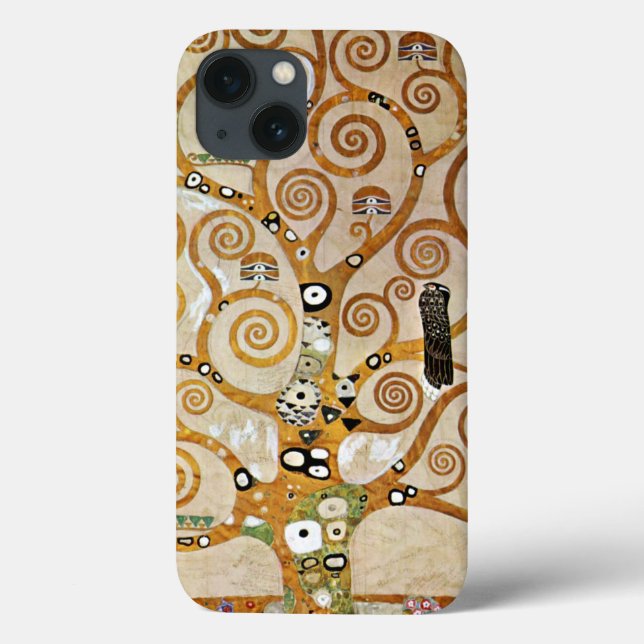 Gustav Klimt Golden Tree of Life with Bird Case-Mate iPhone Case (Back)