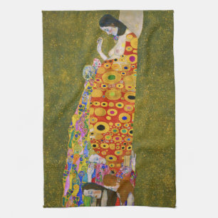 Gustav Klimt - Hope II Tea Towel