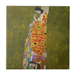 Gustav Klimt - Hope II Tile