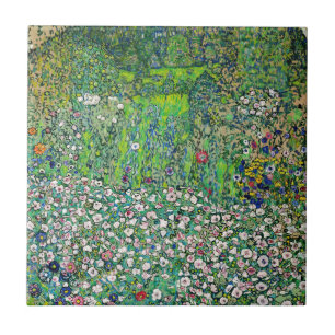 Gustav Klimt - Horticultural Landscape and Hilltop Tile