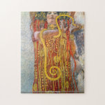 Gustav Klimt - Hygeia puzzle<br><div class="desc">Hygeia by Gustav Klimt. Great painting titled Hygeia,  made by Gustav Klimt.</div>