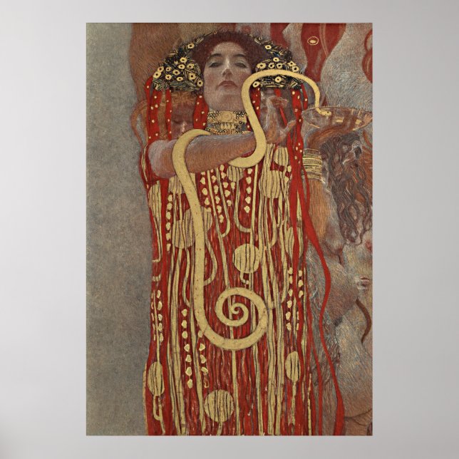 Gustav Klimt - Hygieia Poster (Front)