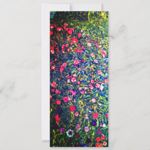 Gustav Klimt Italian Garden Invitation