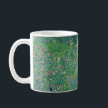 Gustav Klimt - Italian Garden Landscape Coffee Mug<br><div class="desc">Italian Garden Landscape / Italian Horticultural Landscape - Gustav Klimt,  Oil on Canvas,  1913</div>