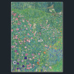 Gustav Klimt - Italian Garden Landscape Tissue Paper<br><div class="desc">Italian Garden Landscape / Italian Horticultural Landscape - Gustav Klimt,  Oil on Canvas,  1913</div>