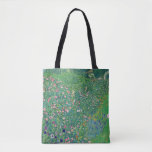 Gustav Klimt - Italian Garden Landscape Tote Bag<br><div class="desc">Italian Garden Landscape / Italian Horticultural Landscape - Gustav Klimt,  Oil on Canvas,  1913</div>