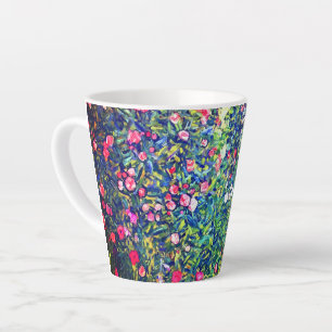 Gustav Klimt Italian Garden Latte Mug