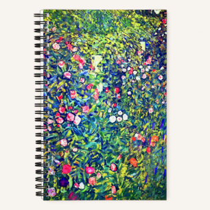 Gustav Klimt Italian Garden Notebook