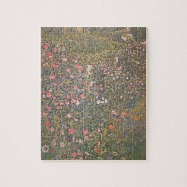 Gustav Klimt - Italian Horticultural Landscape Jigsaw Puzzle (Vertical)