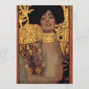 Gustav Klimt Judith Invitations