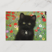 Gustav Klimt Kitten