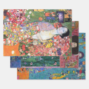 Gustav Klimt, Ladies Wrapping Paper Sheet