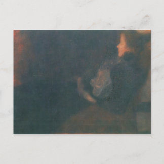 Gustav Klimt- Lady by the Fireplace Postcard