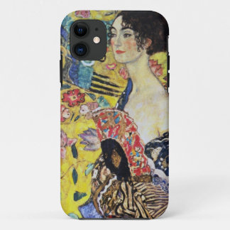 Gustav Klimt Lady with Fan iPhone 11 Case