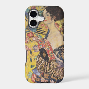 Gustav Klimt Lady With Fan iPhone Case
