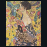 Gustav Klimt - Lady With Fan Painting<br><div class="desc">Gustav Klimt - Lady With Fan Painting.
Classic artwork from one of the worlds most famous painters</div>
