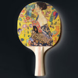 Gustav Klimt Lady With Fan Ping Pong Paddle<br><div class="desc">Gustav Klimt Lady With Fan</div>