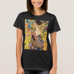 Gustav Klimt Lady With Fan T-Shirt<br><div class="desc">Gustav Klimt Lady With Fan</div>