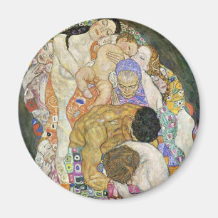 Gustav Klimt Life and Death Magnet