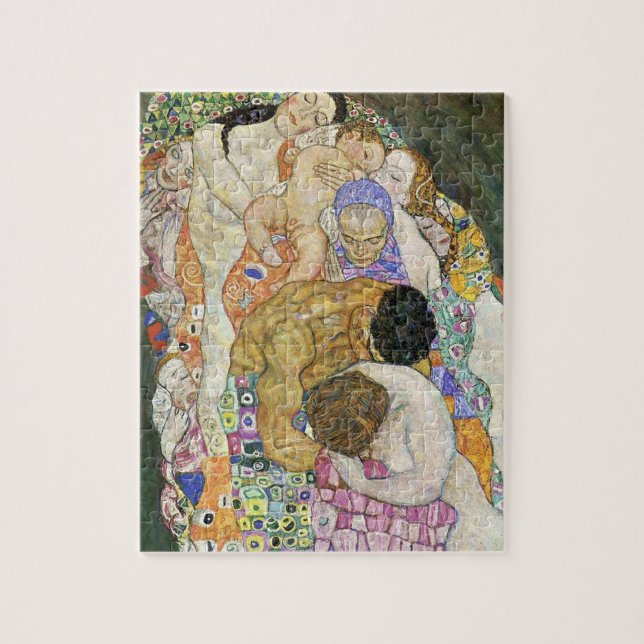Gustav Klimt Life and Death Puzzle (Vertical)