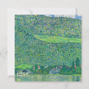 Gustav Klimt - Litzlberg am Attersee Invitation