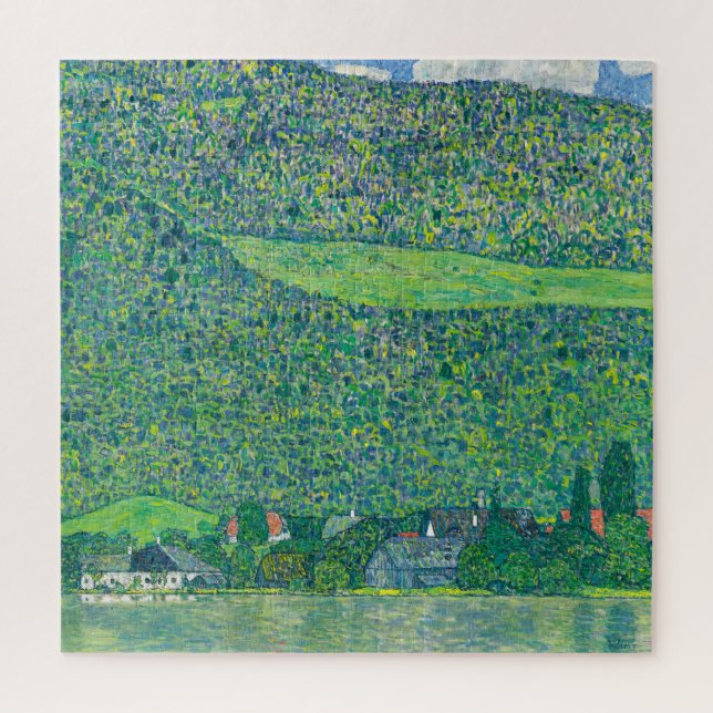 Gustav Klimt - Litzlberg am Attersee Jigsaw Puzzle (Vertical)