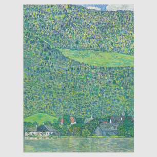 Gustav Klimt - Litzlberg am Attersee Tissue Paper