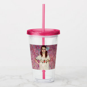 Gustav Klimt Mada Primavesi Acrylic Tumbler
