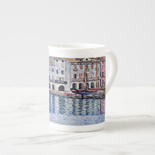 Gustav Klimt - Malcesine at Lake Garda Italy Bone China Mug