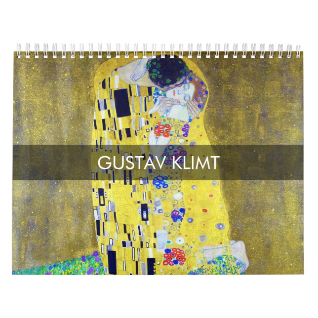 Gustav Klimt Masterpiece Calendar (Cover)