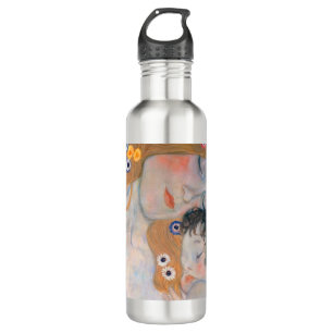 Gustav Klimt - Mother and Child 710 Ml Water Bottle