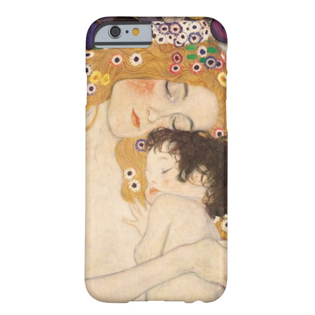 Gustav Klimt Mother And Child Case-Mate iPhone Case (Back)
